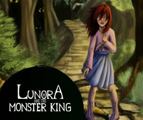 Lunora and the Monster King Clickable Button