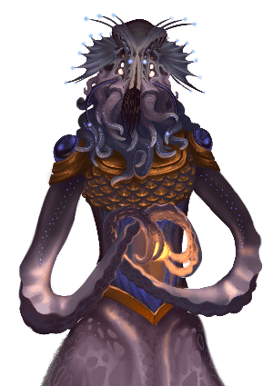 Usozoa water fairy from the Caligo Mythos